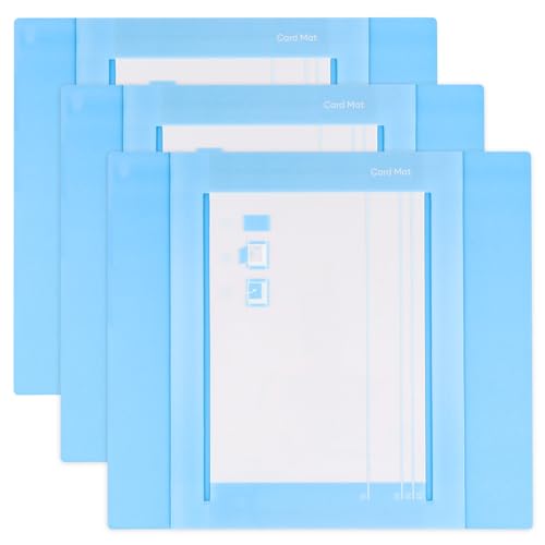 3 Stück Schneidematte für Cricut Joy Xtra Selbstklebende Schneidematten zum Einlegen von Karten Zubehör für Cricut Joy Xtra Schneidemaschine (4,7 x 6,5 Zoll) von Kitnelw
