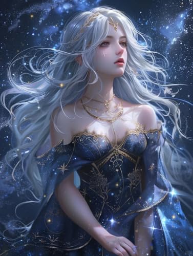 Kitquiver Diy 5D Diamond Painting Bilder Diamantmalerei „Fantasy Girl“,Anime-Frau,5D-Diamantmalerei-Set,Bunte Strass-Kunst-Sets Für Anfänger,Heimdekorationsgeschenke 50x70cm Kitquiver Diy 5D Diamond Painting Bilder Diamantmalerei „Fantasy Girl“,Anime-Frau,5D-Diamantmalerei-Set,Bunte Strass-Kunst-Sets Für Anfänger,Heimdekorationsgeschenke 50x70cm von Kitquiver