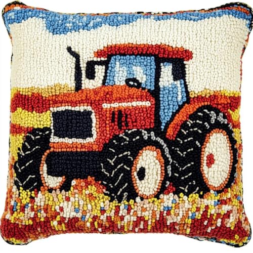 Kitquiver Diy Knüpfen Set Cartoon-Traktor Diy-Knüpfhäkel-Sets,Bedruckte Kissen,Häkelgarn,Häkelnadel Und Knüpfset,Kissenbezug,Teppich,Heimdekoration 17x17in Kitquiver Diy Knüpfen Set Cartoon-Traktor Diy-Knüpfhäkel-Sets,Bedruckte Kissen,Häkelgarn,Häkelnadel Und Knüpfset,Kissenbezug,Teppich,Heimdekoration 17x17in von Kitquiver
