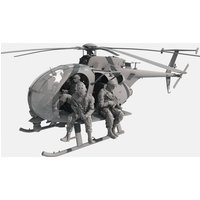 AH-6J/MH-6J Little Bird w/figures von Kitty Hawk