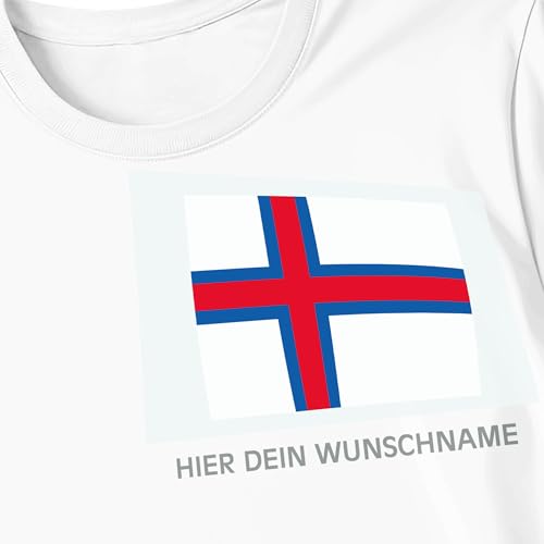 Kiwistar - Bügelbilder für Textilien - Dänemark Färöer-Inseln - Bügeletiketten mit Länderflagge und Wunschtext - 240 mm personalisierbar für Trikots, Kleidung, Sport, Teams, Schule, EM, WM, Events, Kiwistar - Bügelbilder für Textilien - Dänemark Färöer-Inseln - Bügeletiketten mit Länderflagge und Wunschtext - 240 mm personalisierbar für Trikots, Kleidung, Sport, Teams, Schule, EM, WM, Events, von Kiwistar