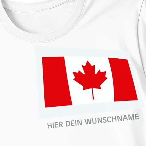 Kiwistar - Bügelbilder für Textilien - Kanada - Bügeletiketten mit Länderflagge und Wunschtext - 240 mm personalisierbar für Trikots, Kleidung, Sport, Teams, Schule, EM, WM, Events, Name, Nummer Kiwistar - Bügelbilder für Textilien - Kanada - Bügeletiketten mit Länderflagge und Wunschtext - 240 mm personalisierbar für Trikots, Kleidung, Sport, Teams, Schule, EM, WM, Events, Name, Nummer von Kiwistar