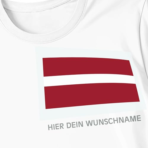 Kiwistar - Bügelbilder für Textilien - Lettland - Bügeletiketten mit Länderflagge und Wunschtext - ab 120 mm personalisierbar für Trikots, Kleidung, Sport, Teams, Schule, EM, WM, Events, Name, Nummer Kiwistar - Bügelbilder für Textilien - Lettland - Bügeletiketten mit Länderflagge und Wunschtext - ab 120 mm personalisierbar für Trikots, Kleidung, Sport, Teams, Schule, EM, WM, Events, Name, Nummer von Kiwistar