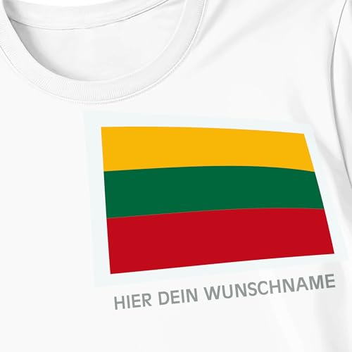 Kiwistar - Bügelbilder für Textilien - Litauen - Bügeletiketten mit Länderflagge und Wunschtext - 300 mm personalisierbar für Trikots, Kleidung, Sport, Teams, Schule, EM, WM, Events, Name, Nummer Kiwistar - Bügelbilder für Textilien - Litauen - Bügeletiketten mit Länderflagge und Wunschtext - 300 mm personalisierbar für Trikots, Kleidung, Sport, Teams, Schule, EM, WM, Events, Name, Nummer von Kiwistar