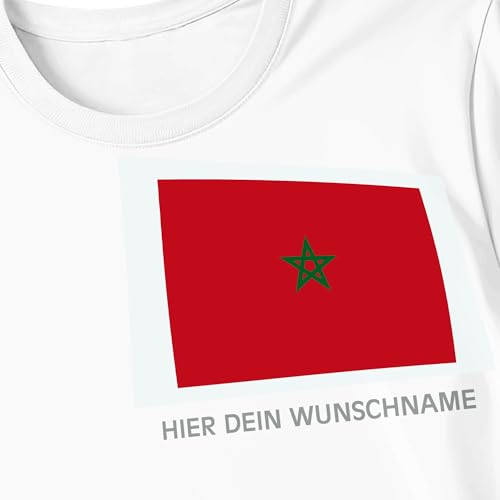 Kiwistar - Bügelbilder für Textilien - Marokko - Bügeletiketten mit Länderflagge und Wunschtext - 240 mm personalisierbar für Trikots, Kleidung, Sport, Teams, Schule, EM, WM, Events, Name, Nummer Kiwistar - Bügelbilder für Textilien - Marokko - Bügeletiketten mit Länderflagge und Wunschtext - 240 mm personalisierbar für Trikots, Kleidung, Sport, Teams, Schule, EM, WM, Events, Name, Nummer von Kiwistar