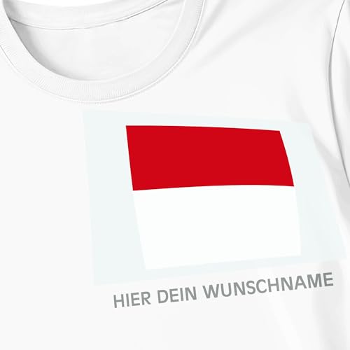 Kiwistar - Bügelbilder für Textilien - Monaco - Bügeletiketten mit Länderflagge und Wunschtext - 240 mm personalisierbar für Trikots, Kleidung, Sport, Teams, Schule, EM, WM, Events, Name, Nummer Kiwistar - Bügelbilder für Textilien - Monaco - Bügeletiketten mit Länderflagge und Wunschtext - 240 mm personalisierbar für Trikots, Kleidung, Sport, Teams, Schule, EM, WM, Events, Name, Nummer von Kiwistar