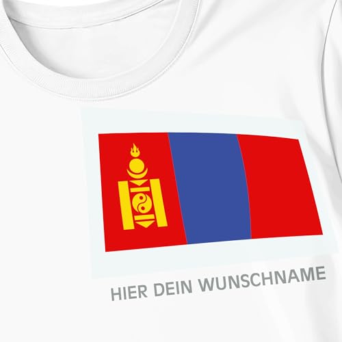 Kiwistar - Bügelbilder für Textilien - Mongolei - Bügeletiketten mit Länderflagge und Wunschtext - 120 mm personalisierbar für Trikots, Kleidung, Sport, Teams, Schule, EM, WM, Events, Name, Nummer Kiwistar - Bügelbilder für Textilien - Mongolei - Bügeletiketten mit Länderflagge und Wunschtext - 120 mm personalisierbar für Trikots, Kleidung, Sport, Teams, Schule, EM, WM, Events, Name, Nummer von Kiwistar