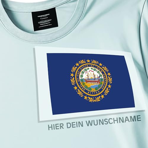 Kiwistar - Bügelbilder für Textilien - New Jersey - Bügeletiketten mit Länderflagge und Wunschtext - 120 mm personalisierbar für Trikots, Kleidung, Sport, Teams, Schule, EM, WM, Events, Name, Nummer Kiwistar - Bügelbilder für Textilien - New Jersey - Bügeletiketten mit Länderflagge und Wunschtext - 120 mm personalisierbar für Trikots, Kleidung, Sport, Teams, Schule, EM, WM, Events, Name, Nummer von Kiwistar