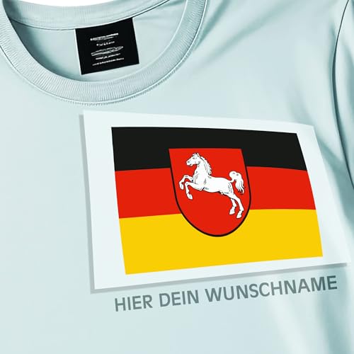 Kiwistar - Bügelbilder für Textilien - Rheinland-Pfalz - Bügeletiketten mit Länderflagge und Wunschtext - 240 mm personalisierbar für Trikots, Kleidung, Sport, Teams, Schule, EM, WM, Events, Name, Kiwistar - Bügelbilder für Textilien - Rheinland-Pfalz - Bügeletiketten mit Länderflagge und Wunschtext - 240 mm personalisierbar für Trikots, Kleidung, Sport, Teams, Schule, EM, WM, Events, Name, von Kiwistar