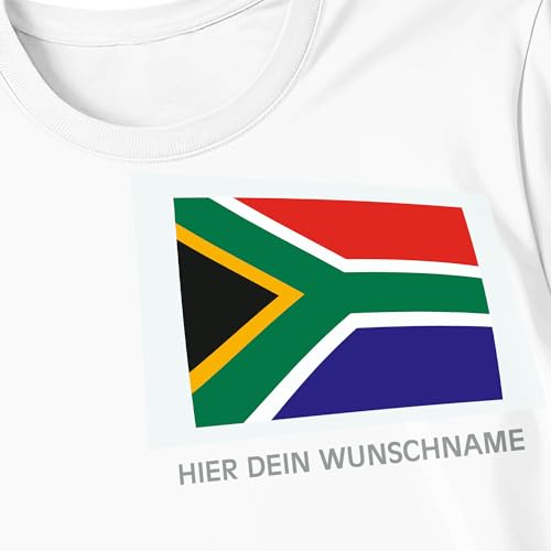 Kiwistar - Bügelbilder für Textilien - Südafrika - Bügeletiketten mit Länderflagge und Wunschtext - 120 mm personalisierbar für Trikots, Kleidung, Sport, Teams, Schule, EM, WM, Events, Name, Nummer Kiwistar - Bügelbilder für Textilien - Südafrika - Bügeletiketten mit Länderflagge und Wunschtext - 120 mm personalisierbar für Trikots, Kleidung, Sport, Teams, Schule, EM, WM, Events, Name, Nummer von Kiwistar