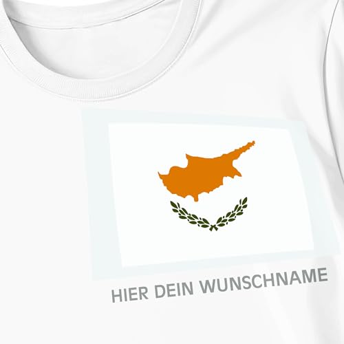 Kiwistar - Bügelbilder für Textilien - Zypern - Bügeletiketten mit Länderflagge und Wunschtext - 300 mm personalisierbar für Trikots, Kleidung, Sport, Teams, Schule, EM, WM, Events, Name, Nummer Kiwistar - Bügelbilder für Textilien - Zypern - Bügeletiketten mit Länderflagge und Wunschtext - 300 mm personalisierbar für Trikots, Kleidung, Sport, Teams, Schule, EM, WM, Events, Name, Nummer von Kiwistar