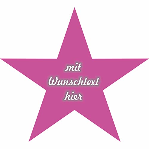 Klebeetiketten - Aufkleber - Design Stern - mit Wunschtext - Bild - Logo - personalisiert - Namensaufkleber - benutzerdefiniert für Firmenlogos - Schule - Kinder - KITA Klebeetiketten - Aufkleber - Design Stern - mit Wunschtext - Bild - Logo - personalisiert - Namensaufkleber - benutzerdefiniert für Firmenlogos - Schule - Kinder - KITA von Kiwistar