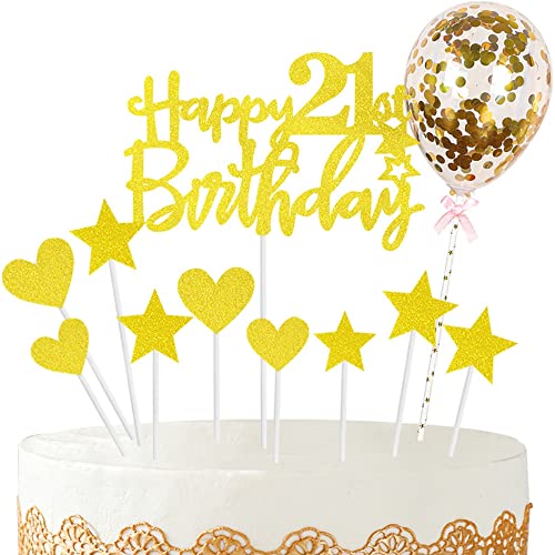 Kiwochy Glitzer 21. Geburtstag Cupcake Toppers Happy 21 Birthday Tortendeko Tortendeko 21 Geburtstag Deko Kuchen 21. Geburtstag Golden Tortendeko 21 jahre Mann Frau Kuchendeko für 21 Geburtstag Kiwochy Glitzer 21. Geburtstag Cupcake Toppers Happy 21 Birthday Tortendeko Tortendeko 21 Geburtstag Deko Kuchen 21. Geburtstag Golden Tortendeko 21 jahre Mann Frau Kuchendeko für 21 Geburtstag von Kiwochy