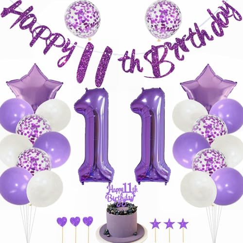 Kiwochy Lila 11 Geburtstag Deko Mädchen 11 Geburtstag Dekoration Lila Tortendeko Geburtstagsdeko 11 jahre Luftballons Nummer 11 Folienballon 11. Geburtstag Party Deko 11 jahre Geburtstag Deko Ballon Kiwochy Lila 11 Geburtstag Deko Mädchen 11 Geburtstag Dekoration Lila Tortendeko Geburtstagsdeko 11 jahre Luftballons Nummer 11 Folienballon 11. Geburtstag Party Deko 11 jahre Geburtstag Deko Ballon von Kiwochy