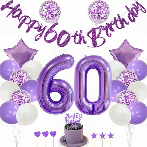 Kiwochy Lila 60 Geburtstag Deko Mädchen 60 Geburtstag Dekoration Lila Tortendeko Geburtstagsdeko 60 jahre Luftballons Nummer 60 Folienballon 60. Geburtstag Party Deko 60 jahre Geburtstag Deko Ballon Kiwochy Lila 60 Geburtstag Deko Mädchen 60 Geburtstag Dekoration Lila Tortendeko Geburtstagsdeko 60 jahre Luftballons Nummer 60 Folienballon 60. Geburtstag Party Deko 60 jahre Geburtstag Deko Ballon von Kiwochy