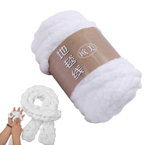 Kixolazr Garn zum Häkeln von Decken - Flauschiges weiches Garn für Decken und Häkeln | Wollknäuel zum Basteln, weiches, flauschiges Polyestergarn für Hüte, Schuhe, Handschuhe Kixolazr Garn zum Häkeln von Decken - Flauschiges weiches Garn für Decken und Häkeln | Wollknäuel zum Basteln, weiches, flauschiges Polyestergarn für Hüte, Schuhe, Handschuhe von Kixolazr