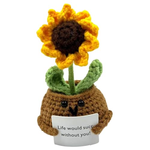 Kixolazr Gehäkelter Blumentopf, gestrickte Pflanzen - Künstliche -Topf-Häkel-Strickpflanzen, Puppenornamente,Niedliche handgefertigte Häkelblumen, Pflanzendekoration für Schreibtisch, Zuhause, AUT Kixolazr Gehäkelter Blumentopf, gestrickte Pflanzen - Künstliche -Topf-Häkel-Strickpflanzen, Puppenornamente,Niedliche handgefertigte Häkelblumen, Pflanzendekoration für Schreibtisch, Zuhause, AUT von Kixolazr