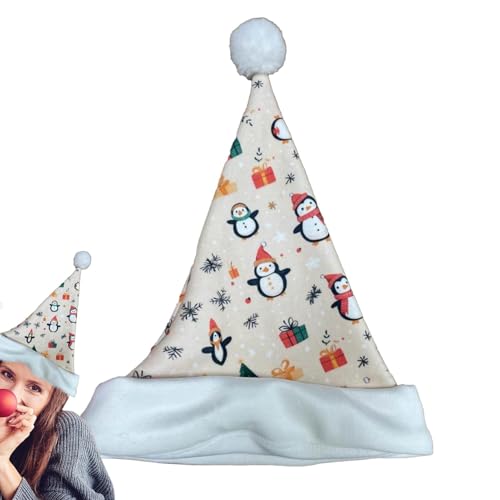 Kixolazr Niedliche Weihnachtsmütze | Lustige Pinguin-Weihnachtsmütze | Ferienhaus-Ornamente, niedliche Schneeflocken-Hüte für Cosplay, Rollenspiele Kixolazr Niedliche Weihnachtsmütze | Lustige Pinguin-Weihnachtsmütze | Ferienhaus-Ornamente, niedliche Schneeflocken-Hüte für Cosplay, Rollenspiele von Kixolazr