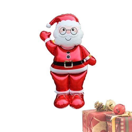 Kixolazr Weihnachtsballons, Weihnachtsfiguren Deko Ballon, Supplies Urlaub Ballons, Aufblasbarer Weihnachtsmann Lebkuchen Walnuss Mann für Zuhause Restaurant Kixolazr Weihnachtsballons, Weihnachtsfiguren Deko Ballon, Supplies Urlaub Ballons, Aufblasbarer Weihnachtsmann Lebkuchen Walnuss Mann für Zuhause Restaurant von Kixolazr