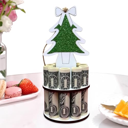 Kixolazr Weihnachtsgeldhalter, Holz, dekorative Weihnachtstischdekoration, Tischdekoration für Bargeld, Erntedankfest, Party, Erwachsene, Geburtstag, Kindergeburtstag Kixolazr Weihnachtsgeldhalter, Holz, dekorative Weihnachtstischdekoration, Tischdekoration für Bargeld, Erntedankfest, Party, Erwachsene, Geburtstag, Kindergeburtstag von Kixolazr