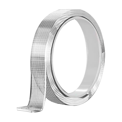 Kiyanest Transparente Doppelseitige Klebeband 1cm x 300cm x 0.2cm | Waschbares Wiederverwendbares Rückstandfreies Nano Klebeband für Wand, Küche, Auto, Büro Kiyanest Transparente Doppelseitige Klebeband 1cm x 300cm x 0.2cm | Waschbares Wiederverwendbares Rückstandfreies Nano Klebeband für Wand, Küche, Auto, Büro von Kiyanest