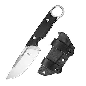 Kizer Cabox Feststehendes Messer 3,36 Zoll 154CM Stahl Feste Klinge Jagdmesser G10 Griff mit Scheide für Survival Camping 1048C1 von Kizer