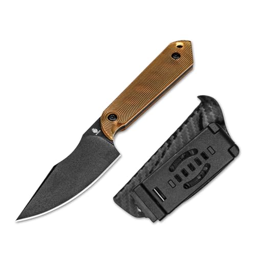 Kizer Harpoon Mini EDC Messer Feststehende Klinge und Scheide, Jagdmesser mit 3V-Stahlklinge, PEI-Griff, Outdoor Messer für Camping, Wandern, Survival 1040S5 Kizer Harpoon Mini EDC Messer Feststehende Klinge und Scheide, Jagdmesser mit 3V-Stahlklinge, PEI-Griff, Outdoor Messer für Camping, Wandern, Survival 1040S5 von Kizer