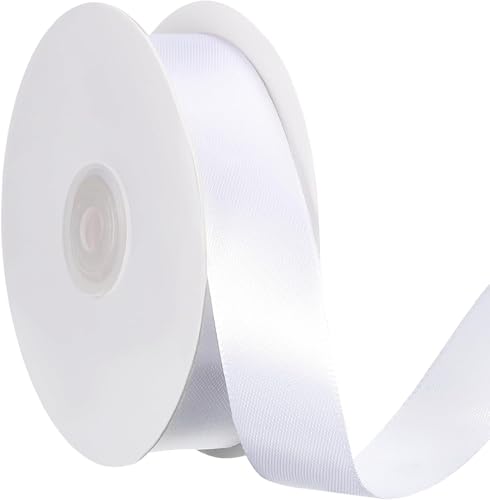91m Satinband Weiß 20mm Breit – Premium Schleifenband Weiss für Geschenkverpackung & Deko – Satinband Weiss Hochglanz – Geschenkband Weiß für Hochzeiten, Taufe & Geburtstag 91m Satinband Weiß 20mm Breit – Premium Schleifenband Weiss für Geschenkverpackung & Deko – Satinband Weiss Hochglanz – Geschenkband Weiß für Hochzeiten, Taufe & Geburtstag von Kjzeex