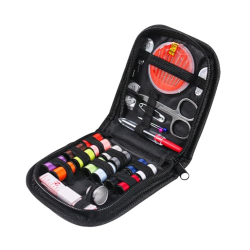 Reise-Nähset,Nähset Grundausstattung,Sewing Kit,enthält Nähgarn, Nadeln, Schere,nähzubehör,Knöpfe usw,Sewing Kit für Erwachsene, Anfänger, Familien, Reisen und Notfälle von Kjzeex