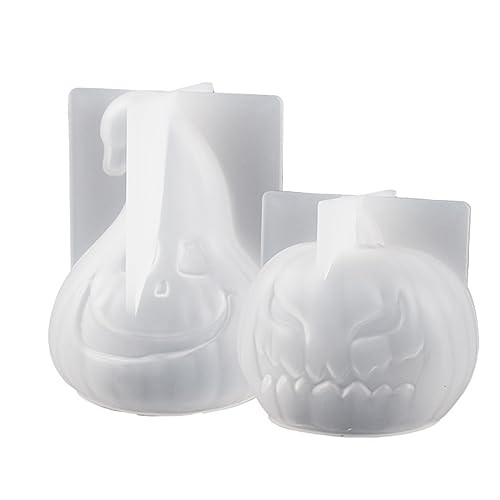 1/2 Piece Angry Duft Kerze Silikonform Halloween Lächelt Aromatherapys Harzformen Hauspflaster Hausherren 1/2 Piece Angry Duft Kerze Silikonform Halloween Lächelt Aromatherapys Harzformen Hauspflaster Hausherren von Klaisy