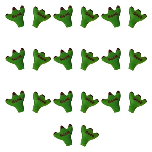 10 Set Cartoon-Dinosaurier/Frosch-Form Schwanz/Pfoten-Form Applikation für Kinder Puppe Spielzeug Hut Nähzubehör Patches Dekor Zubehör für Erwachsene und Erwachsene Cartoon Applikationen Hobby und von Klaisy