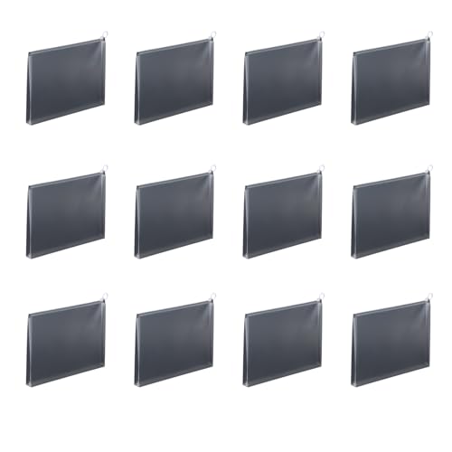 12pcs Clear PVC Dokumentspeicherbeutel Reißverschlüsse Dokumentbeutel Für Büro Und Reiseverwendung Mit Wasserfestem Designs 12pcs Clear PVC Dokumentspeicherbeutel Reißverschlüsse Dokumentbeutel Für Büro Und Reiseverwendung Mit Wasserfestem Designs von Klaisy