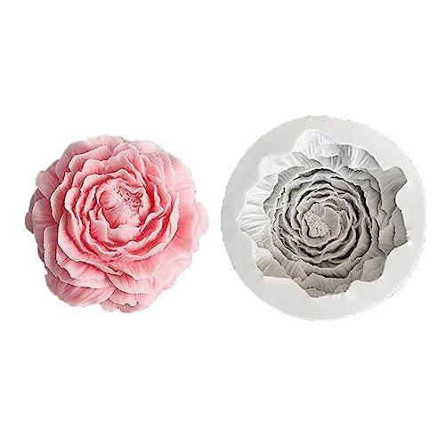 3D-Blumen-Seifenformen, Pfingstrosen, handgefertigt, Epoxidharz, Gießform, Kuchen, Backen, Dekorationswerkzeug 3D-Blumen-Seifenformen, Pfingstrosen, handgefertigt, Epoxidharz, Gießform, Kuchen, Backen, Dekorationswerkzeug von Klaisy