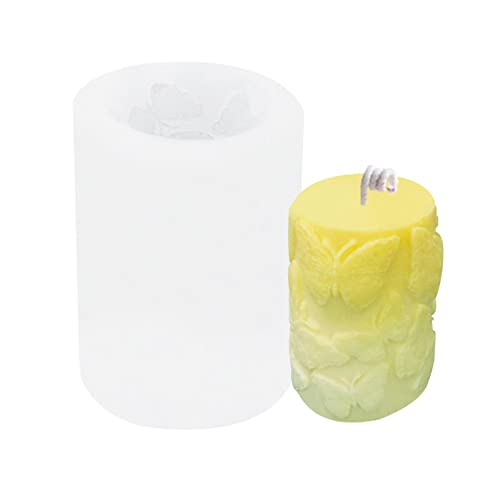 3D Zylinder Silikone Kerzenformen Für Epoxidharzen Blüten Schmetterling Wellenmuster Kerzen Silikone Formen 3D Zylinder Silikone Kerzenformen Für Epoxidharzen Blüten Schmetterling Wellenmuster Kerzen Silikone Formen von Klaisy