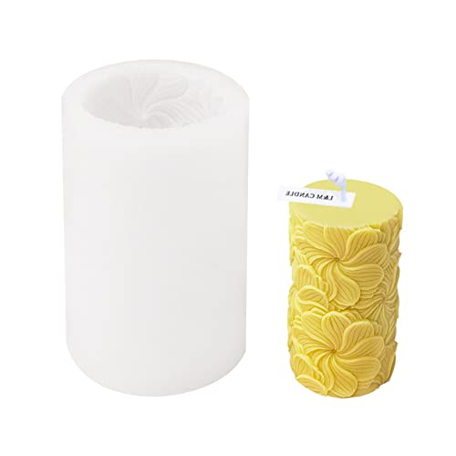 3D Zylinder Silikone Kerzenformen Für Epoxidharzen Blüten Schmetterling Wellenmuster Kerzen Silikone Formen 3D Zylinder Silikone Kerzenformen Für Epoxidharzen Blüten Schmetterling Wellenmuster Kerzen Silikone Formen von Klaisy