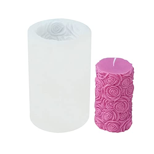 3D Zylinder Silikone Kerzenformen Für Epoxidharzen Blüten Schmetterling Wellenmuster Kerzen Silikone Formen 3D Zylinder Silikone Kerzenformen Für Epoxidharzen Blüten Schmetterling Wellenmuster Kerzen Silikone Formen von Klaisy