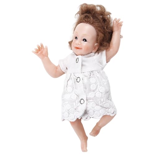 7 Wie Reborns Puppen Spielzeugfigur Interaktiver Ganzkörper Silikon Babypuppen Die Echt Aussieht Und Abnehmbare Kleidung Schlafpuppe 7 Wie Reborns Puppen Spielzeugfigur Interaktiver Ganzkörper Silikon Babypuppen Die Echt Aussieht Und Abnehmbare Kleidung Schlafpuppe von Klaisy