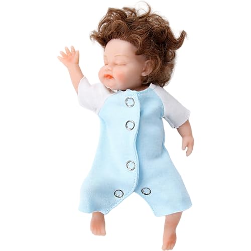 7 Wie Reborns Puppen Spielzeugfigur Interaktiver Ganzkörper Silikon Babypuppen Die Echt Aussieht Und Abnehmbare Kleidung Schlafpuppe 7 Wie Reborns Puppen Spielzeugfigur Interaktiver Ganzkörper Silikon Babypuppen Die Echt Aussieht Und Abnehmbare Kleidung Schlafpuppe von Klaisy