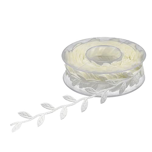 Blattband Doppelseiten Golden Blätter Ribbon Trimmseil Für Bastelkranz Machen Wohndekoration Geschenkverpackung Blattband Doppelseiten Golden Blätter Ribbon Trimmseil Für Bastelkranz Machen Wohndekoration Geschenkverpackung von Klaisy
