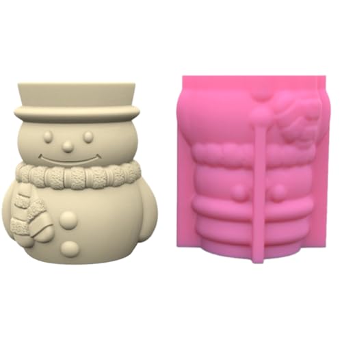 Blumentopf-Silikonform, Vase, Epoxidharz, Weihnachtsschneemann, Pflanzgefäß, Stifthalter, Weihnachtsschneemann, Silikon, wiederverwendbar Blumentopf-Silikonform, Vase, Epoxidharz, Weihnachtsschneemann, Pflanzgefäß, Stifthalter, Weihnachtsschneemann, Silikon, wiederverwendbar von Klaisy