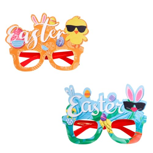 Brillenrahmen mit Ostermotiv für Ostern, Feiern, Partyzubehör, geeignet für Kinder und Erwachsene Brillenrahmen mit Ostermotiv für Ostern, Feiern, Partyzubehör, geeignet für Kinder und Erwachsene von Klaisy