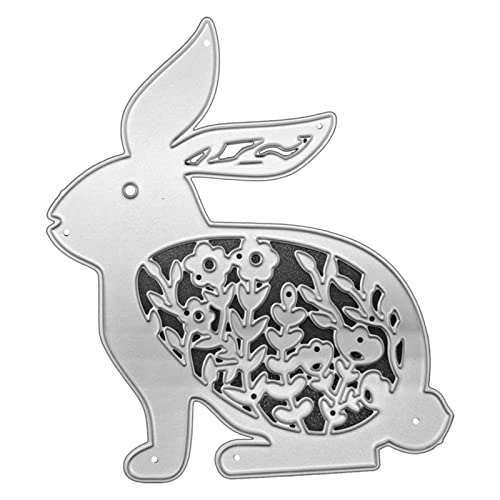 Cartoon-Oster-Metall-Stanzformen, exquisite Scrapbooking-Prägeschablone, Oster-Grußkarten, Bastelzubehör von Klaisy