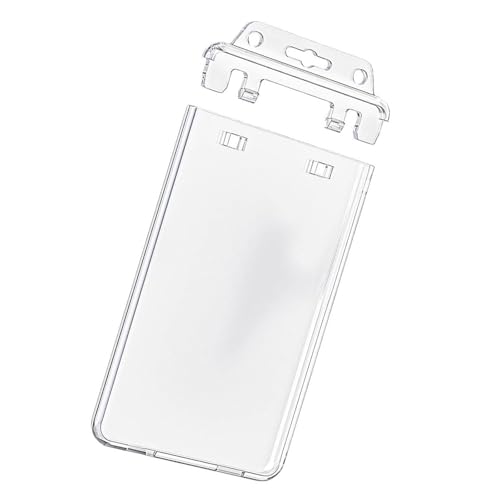 Clear Card Case Wasserdichte Karteninhaber Name Abzeichenhalter Kartenschutzfall Schulbürovorräte Für Täglich Clear Card Case Wasserdichte Karteninhaber Name Abzeichenhalter Kartenschutzfall Schulbürovorräte Für Täglich von Klaisy