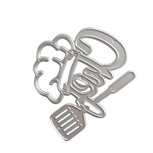 Cook Stanzschablonen aus Karbonstahl, dekorative Prägepapier-Stanzform für Kartenherstellung, Scrapbooking, Lesezeichen Cook Stanzschablonen aus Karbonstahl, dekorative Prägepapier-Stanzform für Kartenherstellung, Scrapbooking, Lesezeichen von Klaisy