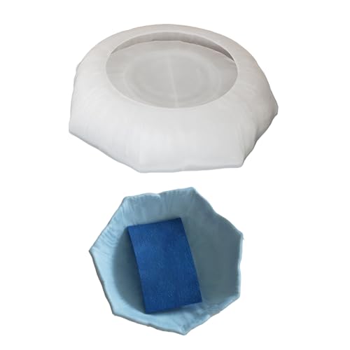 Effiziente runde Silikonformen Mehrzweck-Silikon-runde Display-Tablett-Formen, ideal für dekoratives Epoxidharz von Klaisy