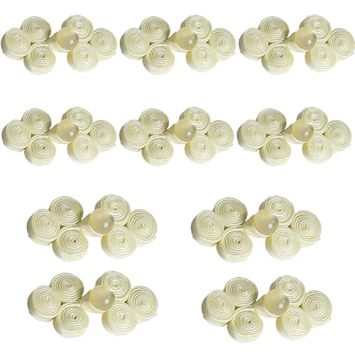 Eleganter Knopf für traditionelle chinesische Kleidung, Handarbeit, Accessoires, stilvolle Knöpfe, chinesische Cheongsam-Qipao-Knöpfe Eleganter Knopf für traditionelle chinesische Kleidung, Handarbeit, Accessoires, stilvolle Knöpfe, chinesische Cheongsam-Qipao-Knöpfe von Klaisy