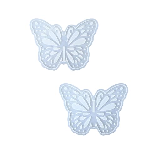 Flexible Silikon-Form in Schmetterlingsform für Bastelarbeiten, duftende Dekorationen, 4 Design-Optionen, Räucherstäbchen, Anhänger, Bastelformen, Festival-Dekoration, Silikon-Schmetterlingsform von Klaisy