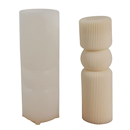 Geometrische Gestreifte Kerzenharzformen Handgefertigte Gestreifte Säulen Aromatherapie Kerze Silikonform Fondant Craft Decor Geometrische Gestreifte Kerzenharzformen Handgefertigte Gestreifte Säulen Aromatherapie Kerze Silikonform Fondant Craft Decor von Klaisy