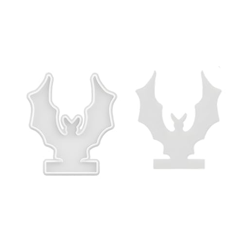 Halloween-Halterformen, Gießformen, Silikonformen, Epoxidharz, Kürbisse, Kerzenständer, Silikon, Halloween-Halter, Fledermaus, Vogelscheuchen, Kerzenständer von Klaisy
