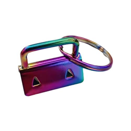 Klaisy 2,5 cm für Schlüssel-Hardware, Endstück-Clips, Set mit 100 Stück, mit Metall-Eisen-Clip Klaisy 2,5 cm für Schlüssel-Hardware, Endstück-Clips, Set mit 100 Stück, mit Metall-Eisen-Clip von Klaisy